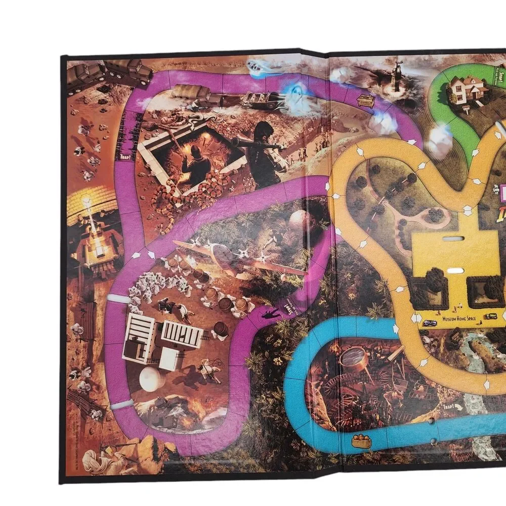 Indiana Jones Game of Life 2008 Replacement Board ONLY Hasbro Collector's Ed
